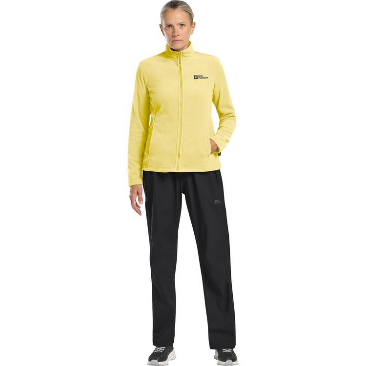 Jack Wolfskin Jack Wolfskin TAUNUS FZ W Fleecejacke Damen - lemon ice - 2 | SportScheck