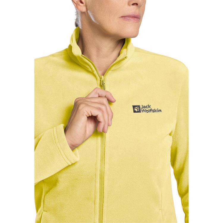 Jack Wolfskin Jack Wolfskin TAUNUS FZ W Fleecejacke Damen - lemon ice - 0 | SportScheck