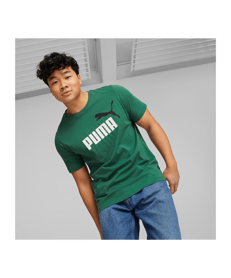 PUMA PUMA ESS +2 Col Loto T-Shirt T-Shirt Herren - rotgruen - 0 | SportScheck