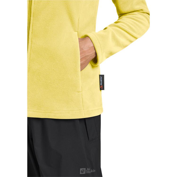 Jack Wolfskin Jack Wolfskin TAUNUS FZ W Fleecejacke Damen - lemon ice - 1 | SportScheck