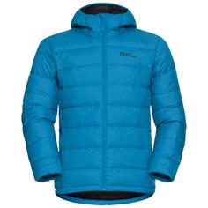 Jack Wolfskin ATHER DOWN HOODY M Daunenjacke Herren aurora blue