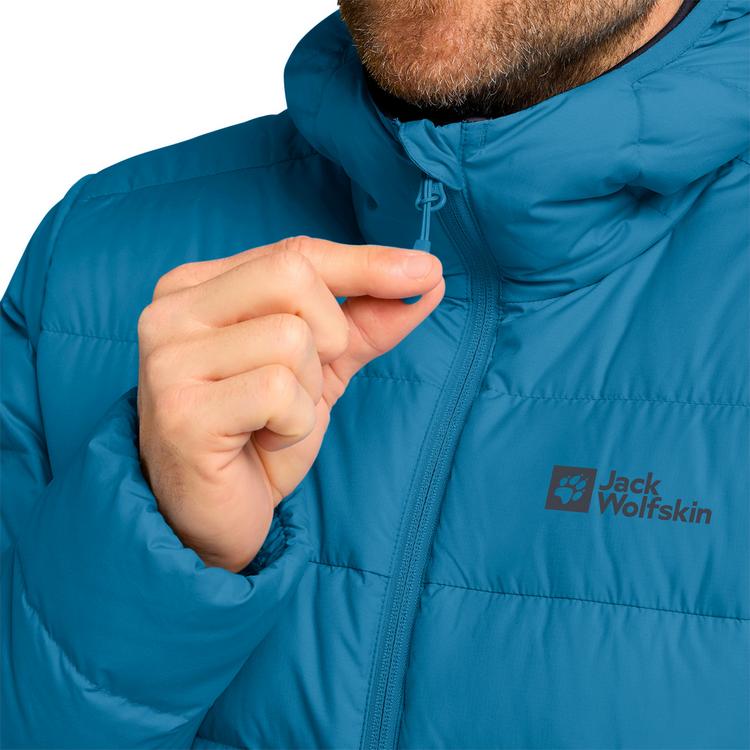 Jack Wolfskin Jack Wolfskin ATHER DOWN HOODY M Daunenjacke Herren - aurora blue - 0 | SportScheck