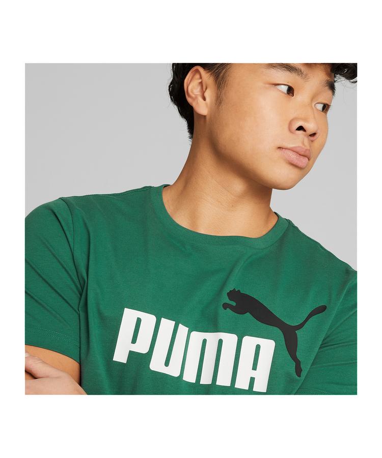 PUMA PUMA ESS +2 Col Loto T-Shirt T-Shirt Herren - rotgruen - 2 | SportScheck