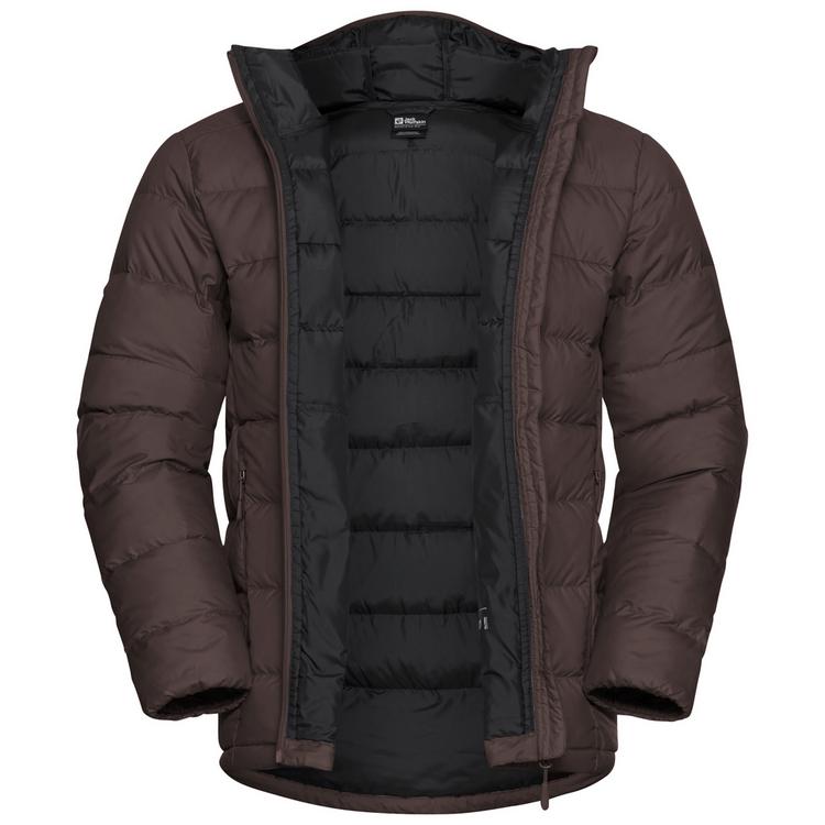 Jack Wolfskin Jack Wolfskin ATHER DOWN HOODY M Daunenjacke Herren - peat - 3 | SportScheck