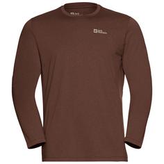 Jack Wolfskin SKY THERMAL L/S M Funktionsshirt Herren hot choc
