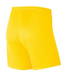 Rückansicht von Nike Park III Short Damen Fußballshorts Damen gelb