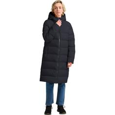 Rückansicht von Jack Wolfskin FROZEN PALACE COAT W Daunenmantel Damen dark navy