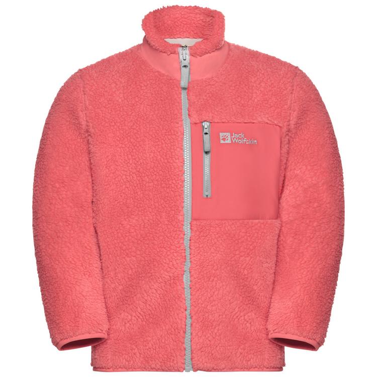 Jack Wolfskin Jack Wolfskin ICE CURL JACKET K Fleecejacke Kinder - sunset coral - 0 | SportScheck