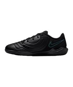 Rückansicht von Nike IN Kids Fußballschuhe Kinder schwarzschwarz