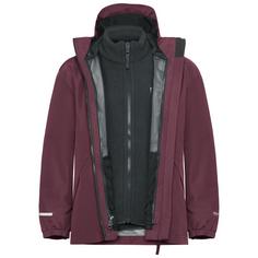Jack Wolfskin ICELAND 3IN1 JACKET K Doppeljacke Kinder amaranth