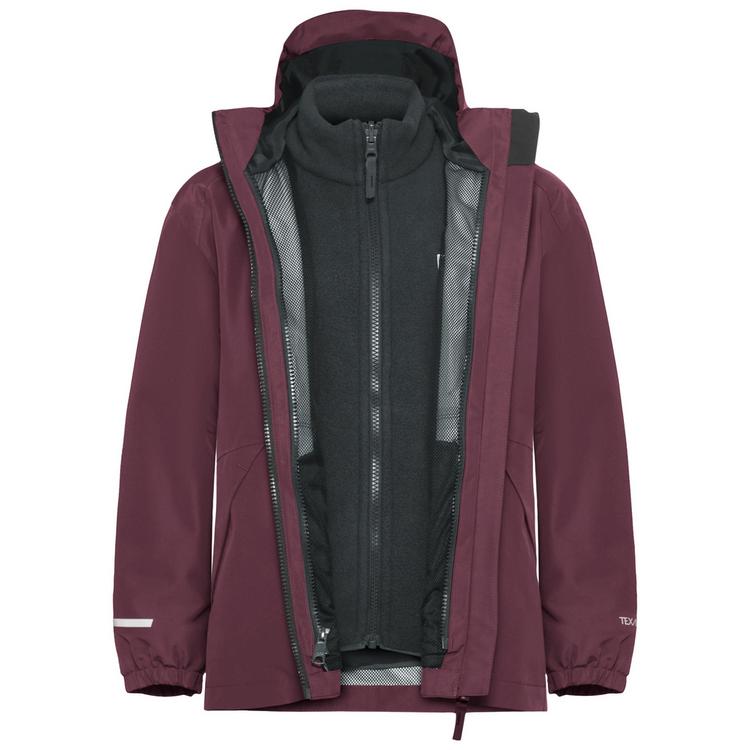Jack Wolfskin Jack Wolfskin ICELAND 3IN1 JACKET K Doppeljacke Kinder - amaranth - 0 | SportScheck