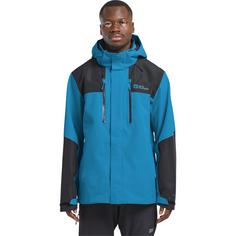 Rückansicht von Jack Wolfskin JASPER 2L JKT M Funktionsjacke Herren aurora blue