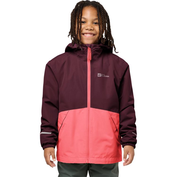 Jack Wolfskin Jack Wolfskin ICELAND 3IN1 JACKET K Doppeljacke Kinder - sunset coral - 1 | SportScheck