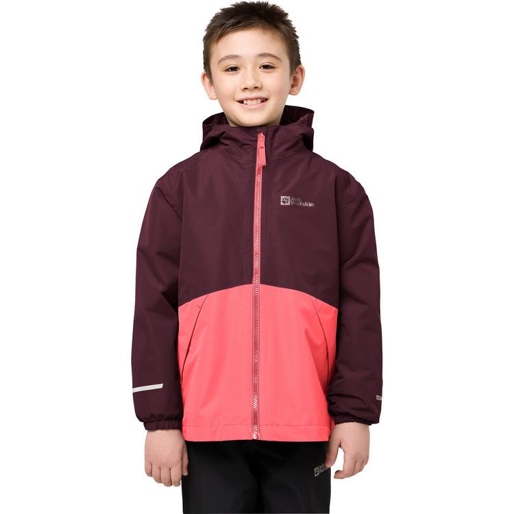 Jack Wolfskin Jack Wolfskin ICELAND 3IN1 JACKET K Doppeljacke Kinder - sunset coral - 3 | SportScheck