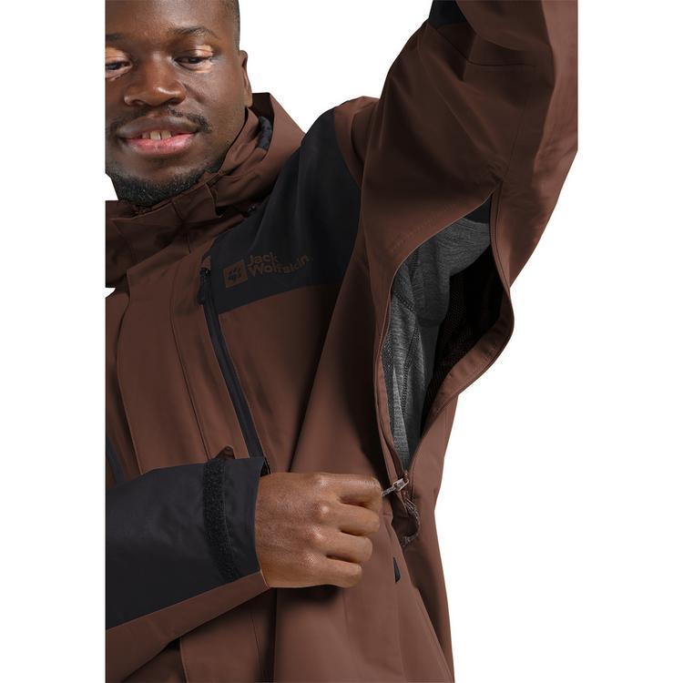 Jack Wolfskin Jack Wolfskin JASPER 2L JKT M Funktionsjacke Herren - hot choc - 1 | SportScheck