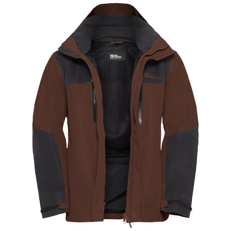 Jack Wolfskin Jack Wolfskin JASPER 2L JKT M Funktionsjacke Herren - hot choc - 3 | SportScheck
