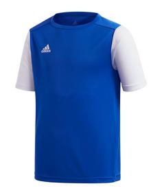 adidas Estro 19 Trikot kurzarm Kids Hell Fußballtrikot Kinder blaublauweiss
