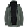 Jack Wolfskin ICELAND 3IN1 JACKET K Doppeljacke Kinder - Slate green / slate green