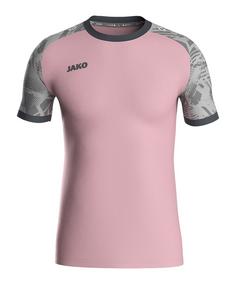 JAKO Iconic KA Trikot Fußballtrikot rosagrau