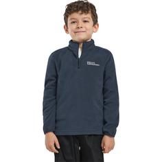 Rückansicht von Jack Wolfskin TAUNUS HALFZIP K Fleecepullover Kinder midnight sky