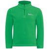 Jack Wolfskin TAUNUS HALFZIP K Fleecepullover Kinder - mystic green
