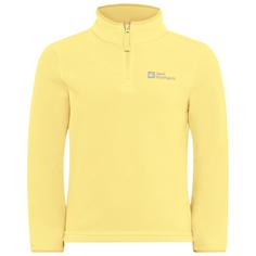 Jack Wolfskin TAUNUS HALFZIP K Fleecepullover Kinder lemon ice