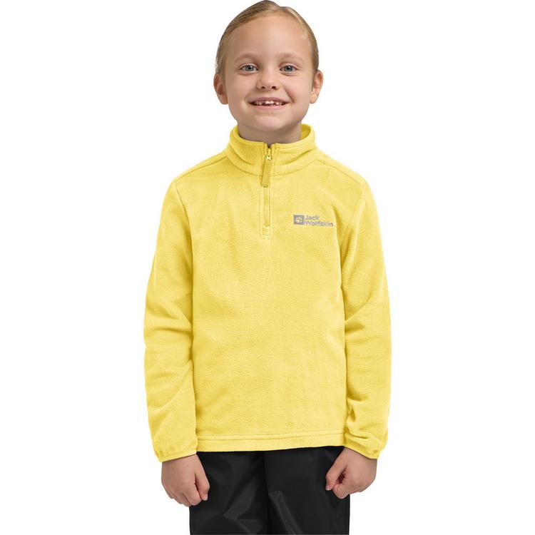 Jack Wolfskin Jack Wolfskin TAUNUS HALFZIP K Fleecepullover Kinder - lemon ice - 0 | SportScheck