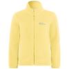 Jack Wolfskin TAUNUS JACKET K Fleecejacke Kinder - lemon ice
