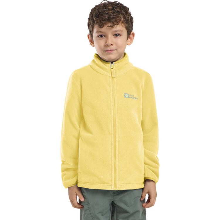 Jack Wolfskin Jack Wolfskin TAUNUS JACKET K Fleecejacke Kinder - lemon ice - 2 | SportScheck