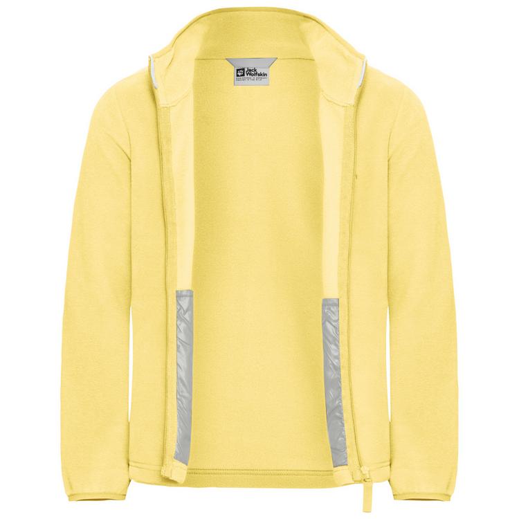 Jack Wolfskin Jack Wolfskin TAUNUS JACKET K Fleecejacke Kinder - lemon ice - 1 | SportScheck