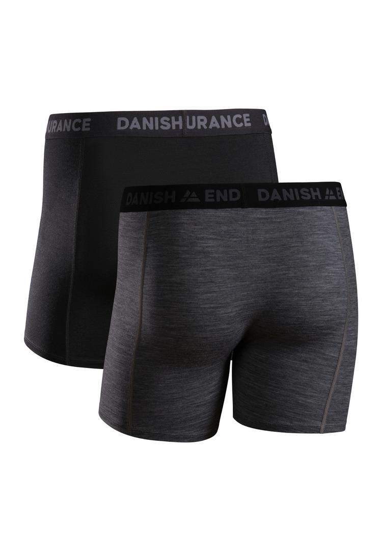 DANISH ENDURANCE DANISH ENDURANCE Merino Trunks Unterhose Herren - Black/Grey - 0 | SportScheck
