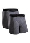 DANISH ENDURANCE Merino Trunks Unterhose Herren - grey