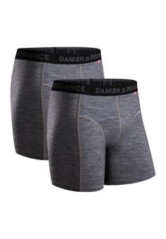 DANISH ENDURANCE Merino Trunks Boxershorts Herren grey