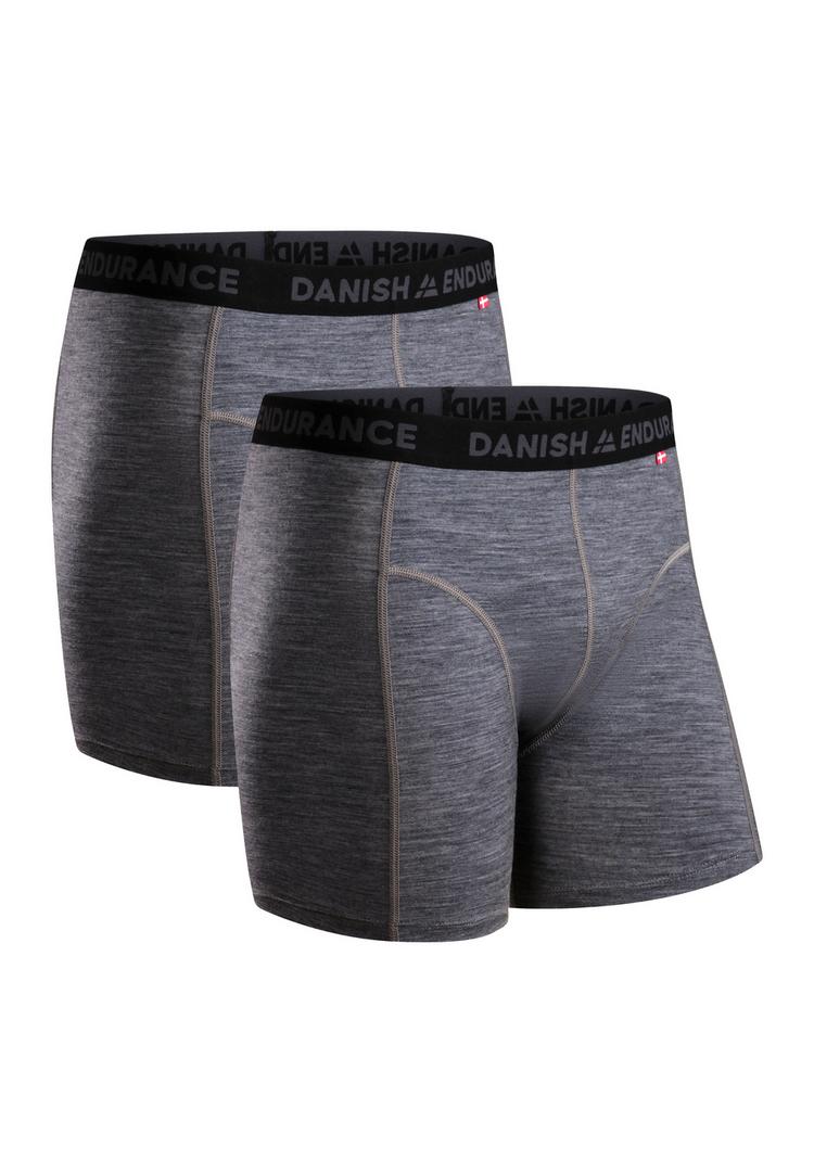 DANISH ENDURANCE DANISH ENDURANCE Merino Trunks Unterhose Herren - grey - 0 | SportScheck