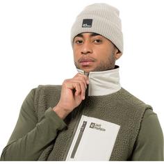 Rückansicht von Jack Wolfskin PERGAMON BEANIE Stirnband pale sand