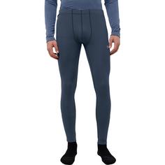 Rückansicht von Jack Wolfskin INFINITE WARM PANTS M Thermounterhose Herren midnight sky