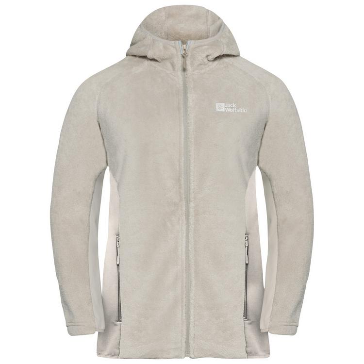 Jack Wolfskin Jack Wolfskin ROTWAND HOODED FZ W Fleecejacke Damen - pale sand - 0 | SportScheck
