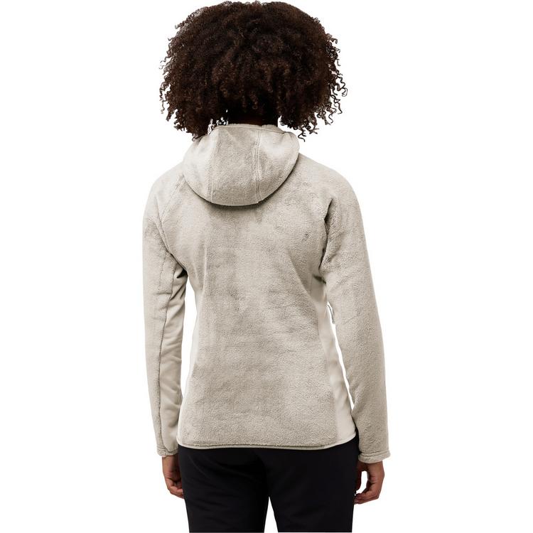 Jack Wolfskin Jack Wolfskin ROTWAND HOODED FZ W Fleecejacke Damen - pale sand - 1 | SportScheck