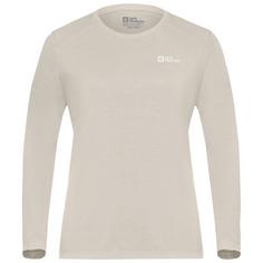 Jack Wolfskin VONNAN LS T W Funktionsshirt Damen pale sand