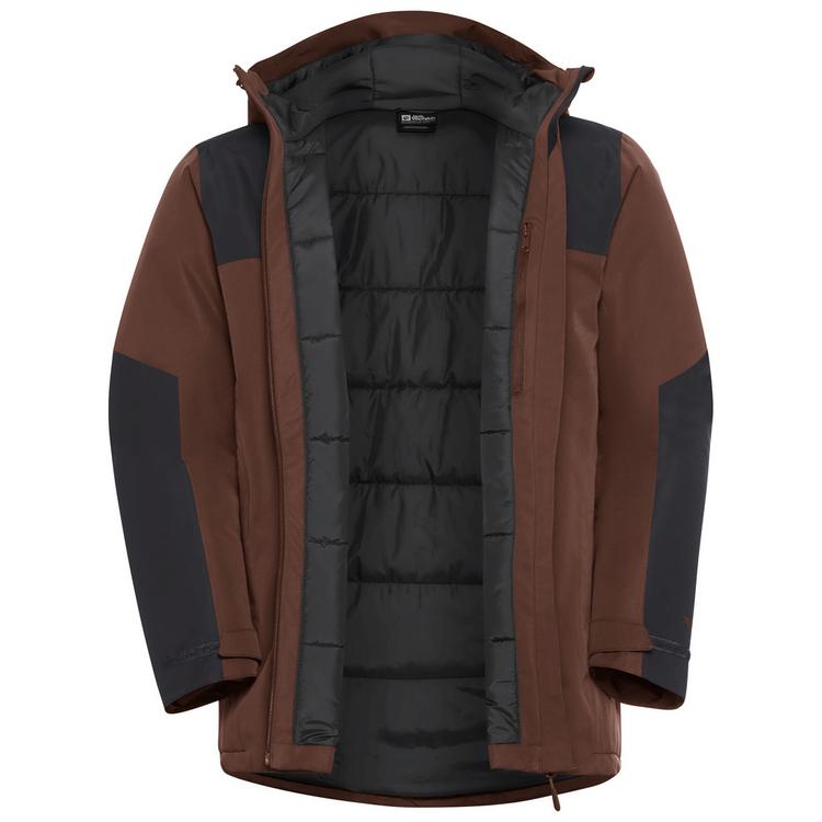 Jack Wolfskin Jack Wolfskin JASPER INS JKT M Funktionsjacke Herren - hot choc - 3 | SportScheck