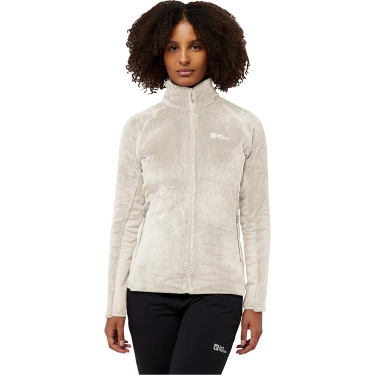 Jack Wolfskin Jack Wolfskin ROTWAND FZ W Fleecejacke Damen - pale sand - 0 | SportScheck