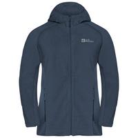 Jack Wolfskin ROTWAND HOODED FZ W Fleecejacke Damen - midnight sky