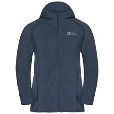 Jack Wolfskin ROTWAND HOODED FZ W Fleecejacke Damen midnight sky