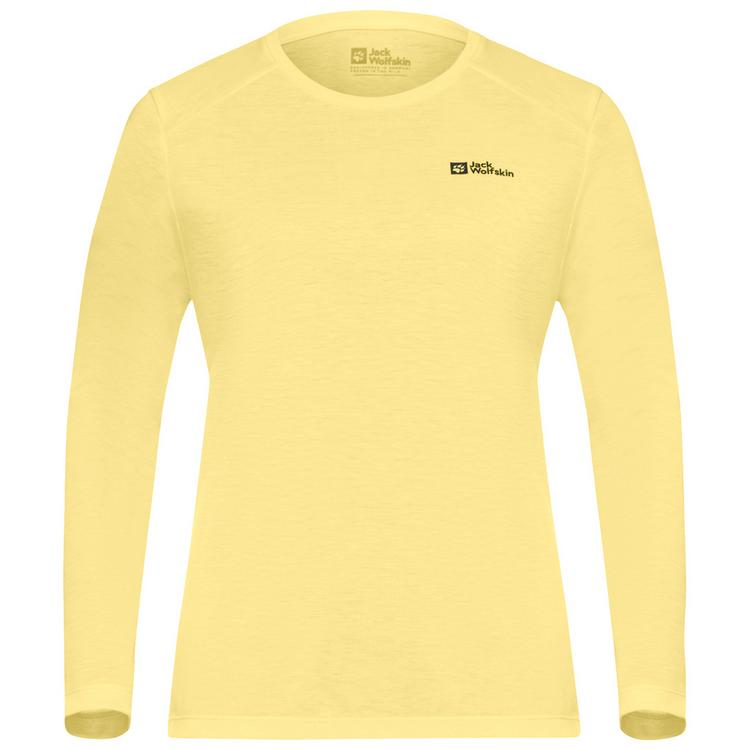 Jack Wolfskin Jack Wolfskin VONNAN LS T W Funktionsshirt Damen - lemon ice - 0 | SportScheck