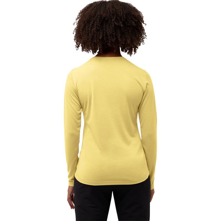 Jack Wolfskin Jack Wolfskin VONNAN LS T W Funktionsshirt Damen - lemon ice - 1 | SportScheck