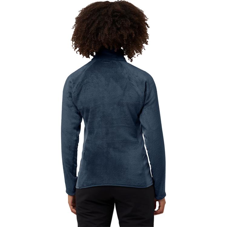 Jack Wolfskin Jack Wolfskin ROTWAND FZ W Fleecejacke Damen - midnight sky - 1 | SportScheck