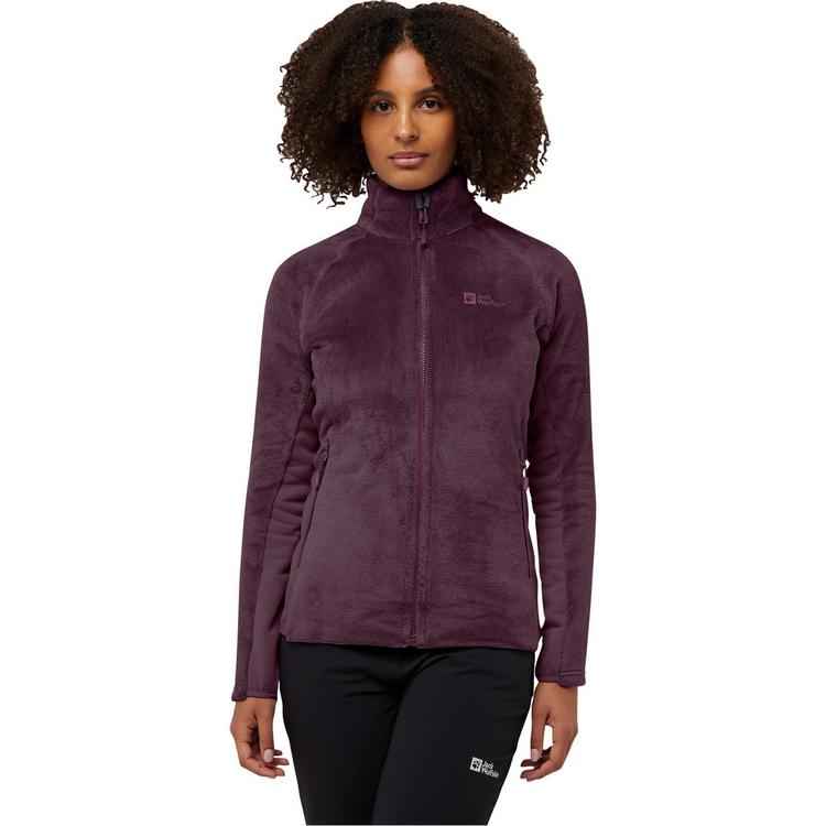 Jack Wolfskin Jack Wolfskin ROTWAND FZ W Fleecejacke Damen - amaranth - 0 | SportScheck