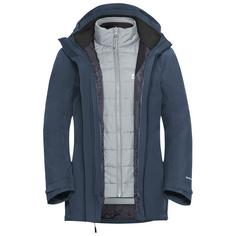 Jack Wolfskin HUNBERG 3IN1 JKT W Doppeljacke Damen midnight sky