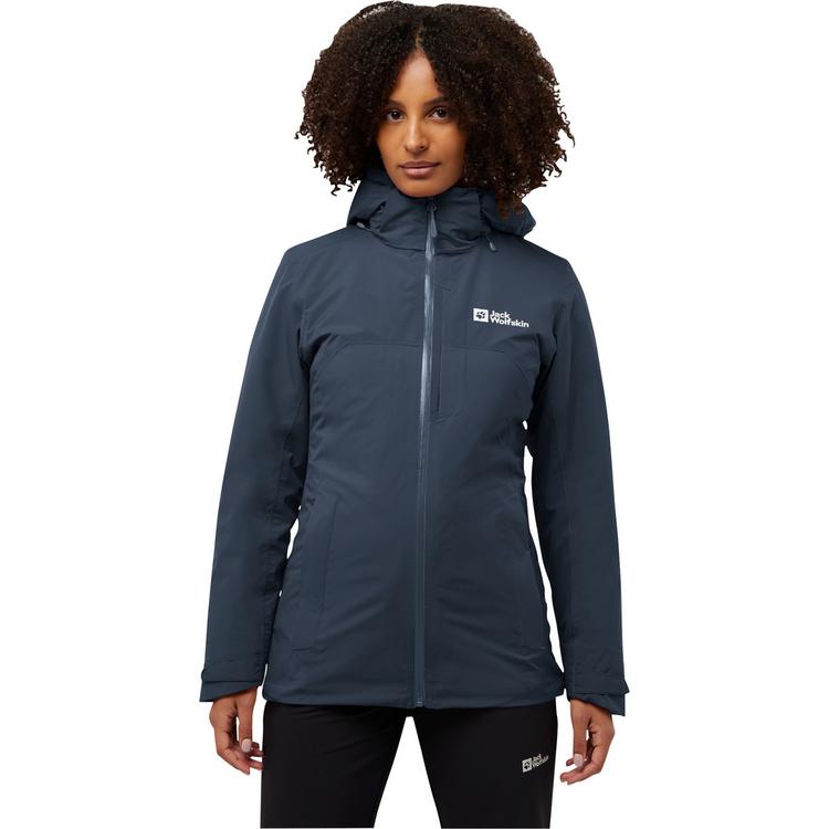 Jack Wolfskin Jack Wolfskin HUNBERG 3IN1 JKT W Doppeljacke Damen - midnight sky - 2 | SportScheck