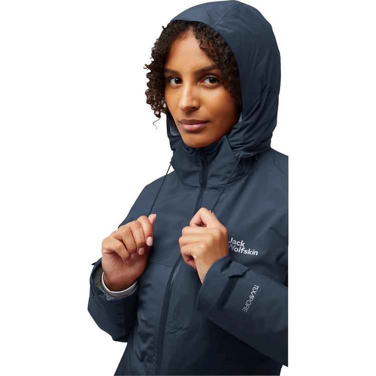 Jack Wolfskin Jack Wolfskin HUNBERG 3IN1 JKT W Doppeljacke Damen - midnight sky - 0 | SportScheck